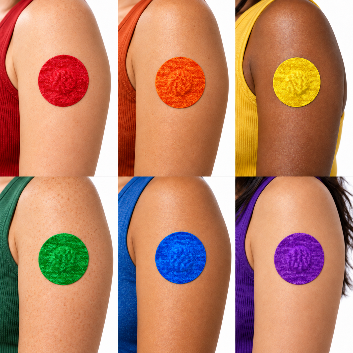 Rainbow Color Patches
